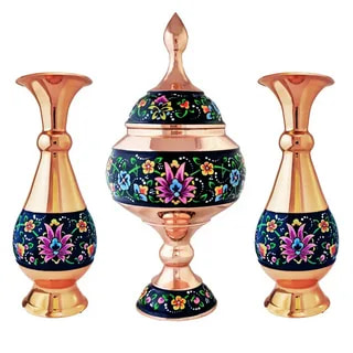 قیمت خرید گلدان مینا کاری شده با فروش عمده
